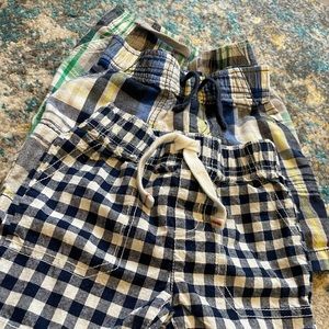 Plaid shorts for toddler boy 2T ( 3)